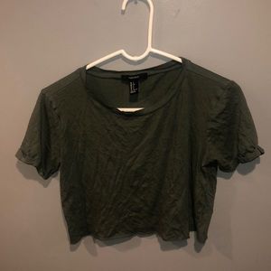 cropped tee